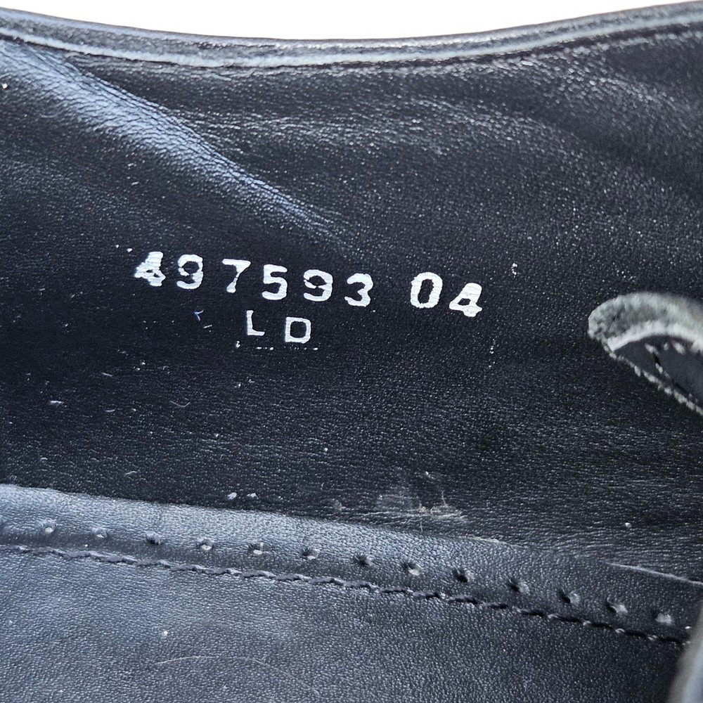 Florsheim Mens Black Leather Wingtip Oxford Dress Shoes Brogue Size 10.5 D - Picture 9 of 9
